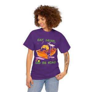 Halloween Tee - Eat Drink and Be Scary