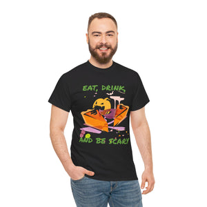 Halloween Tee - Eat Drink and Be Scary