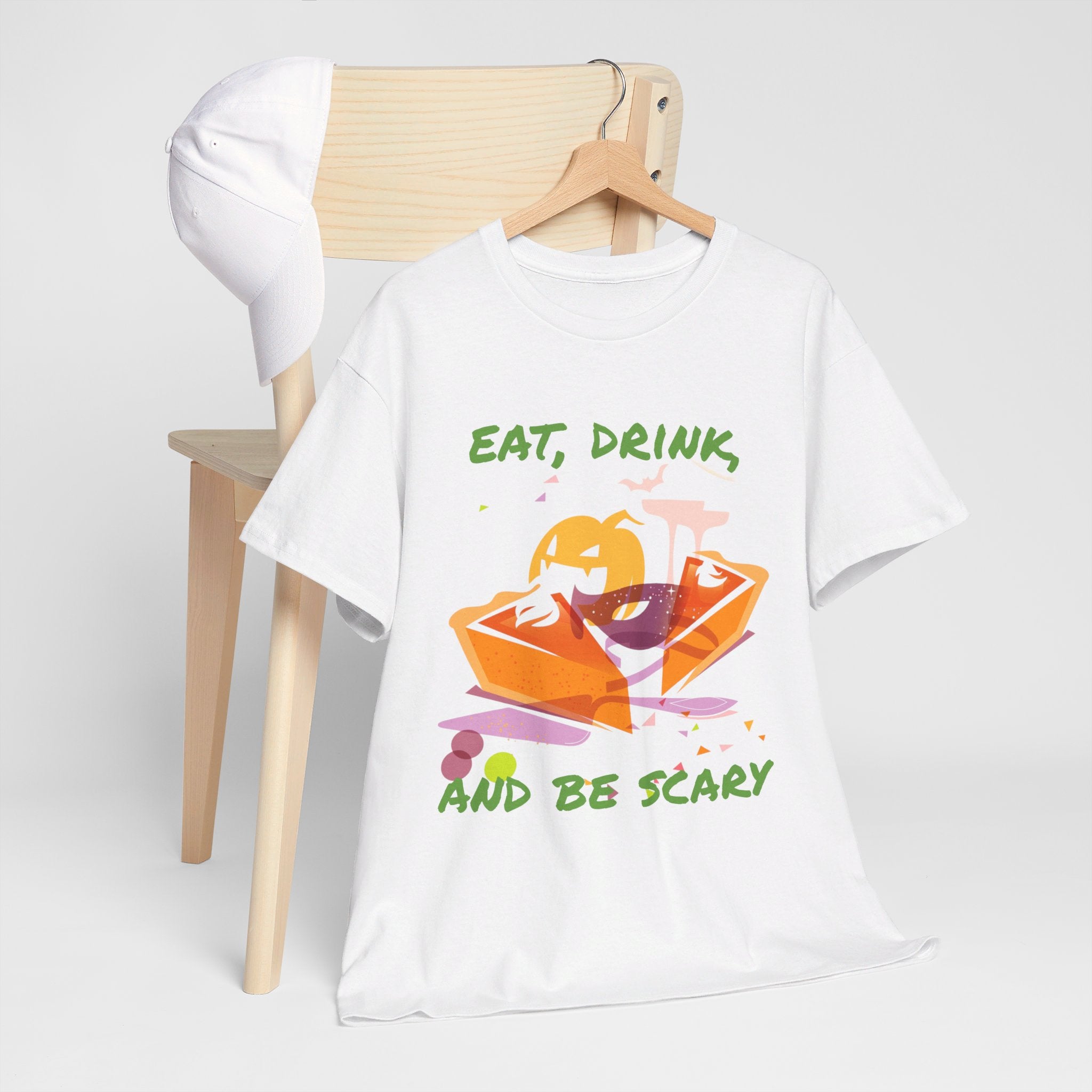 Halloween Tee - Eat Drink and Be Scary