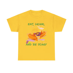 Halloween Tee - Eat Drink and Be Scary