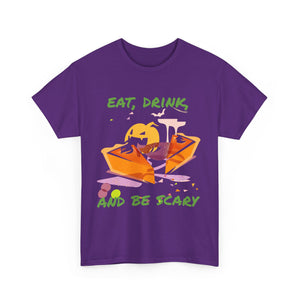 Halloween Tee - Eat Drink and Be Scary