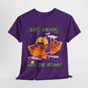 Halloween Tee - Eat Drink and Be Scary