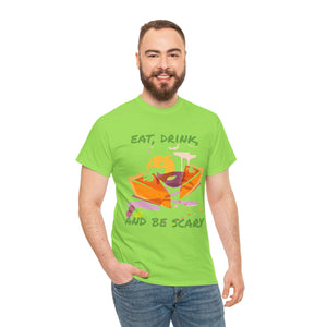 Halloween Tee - Eat Drink and Be Scary