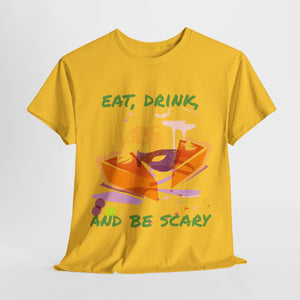 Halloween Tee - Eat Drink and Be Scary