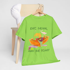 Halloween Tee - Eat Drink and Be Scary