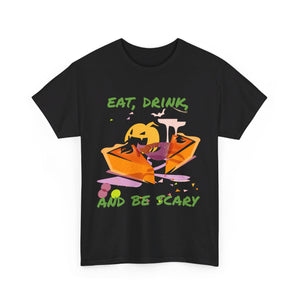 Halloween Tee - Eat Drink and Be Scary