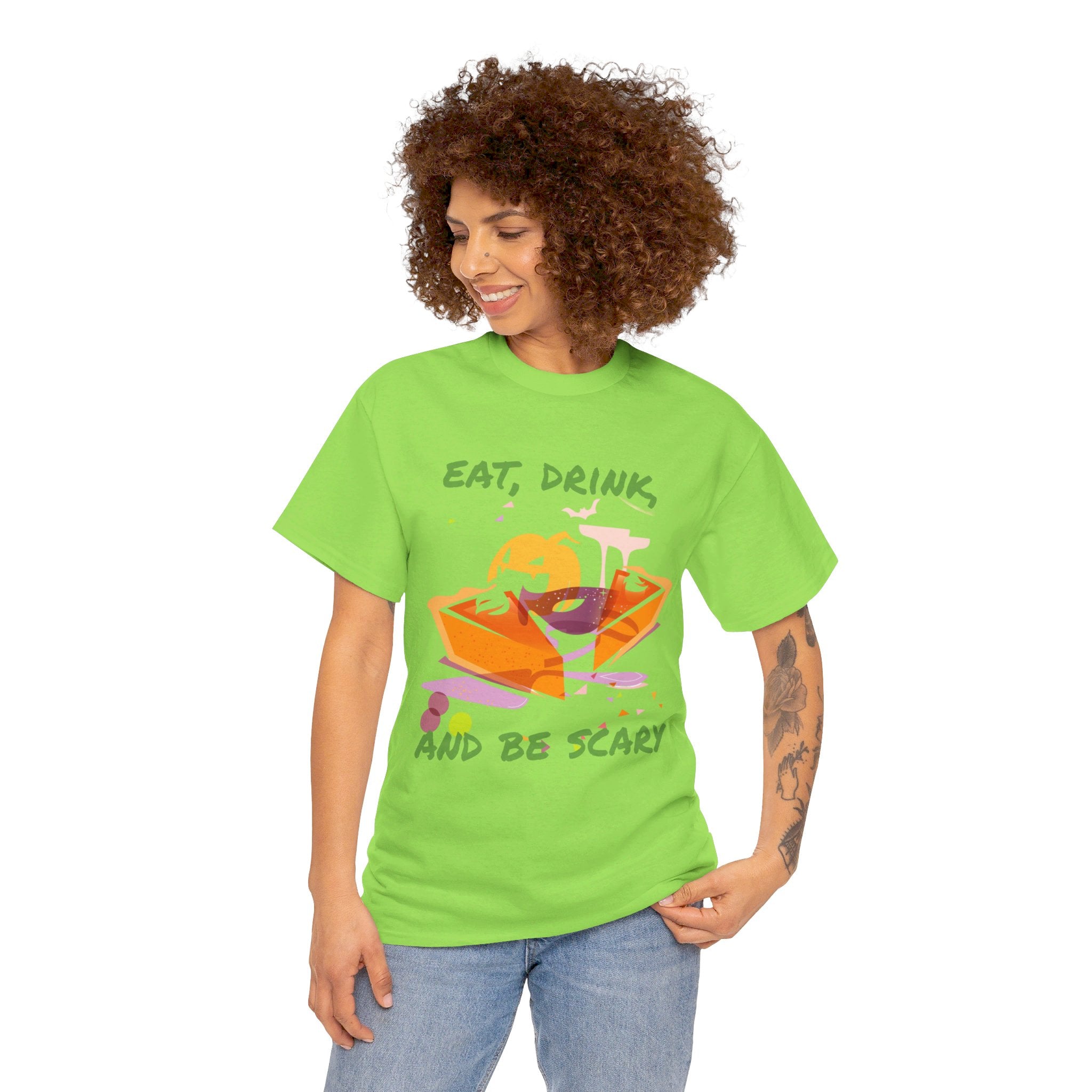 Halloween Tee - Eat Drink and Be Scary