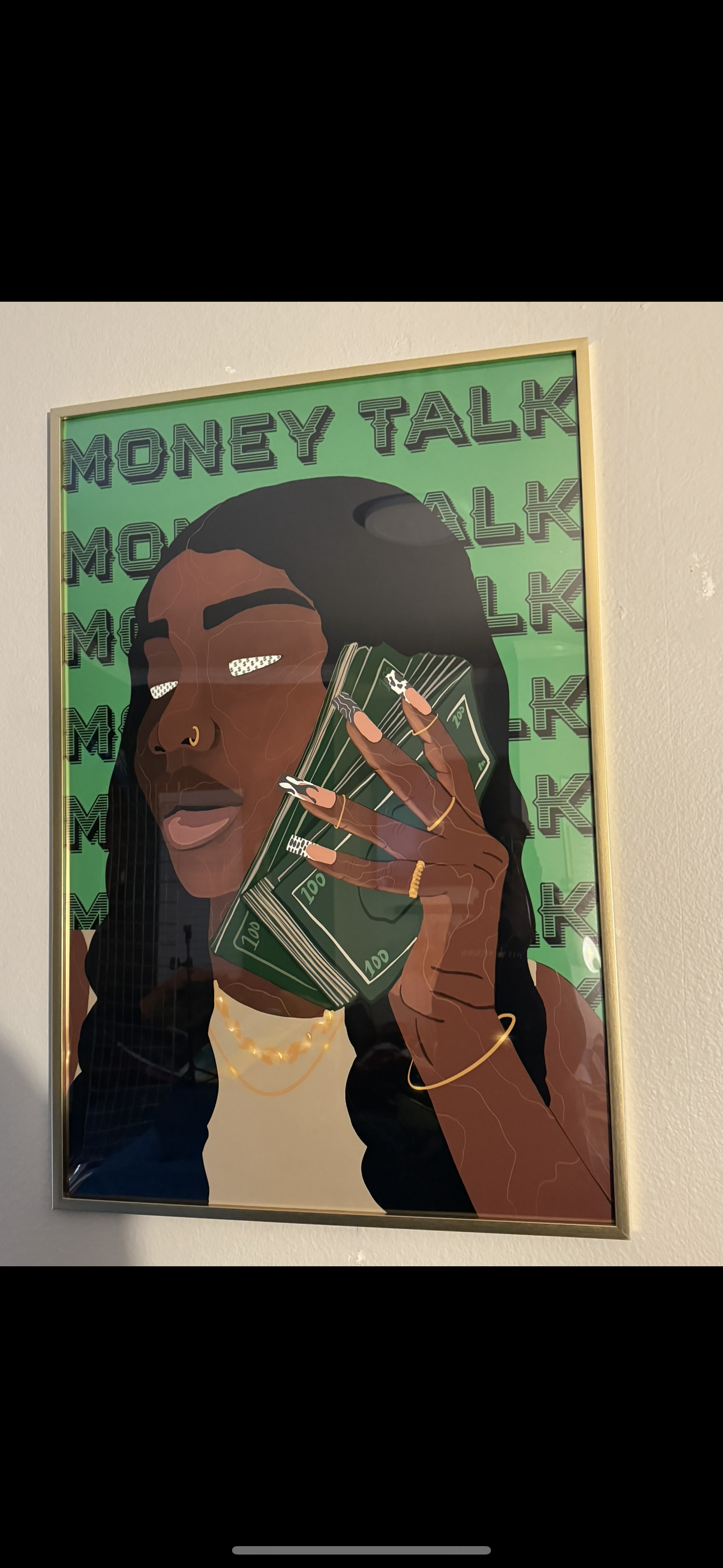Money Talk Poster Print